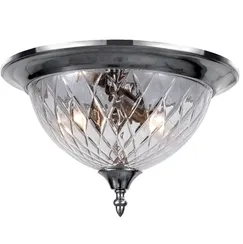 Потолочная люстра Nuovo NUOVO PL3 CHROME Crystal Lux