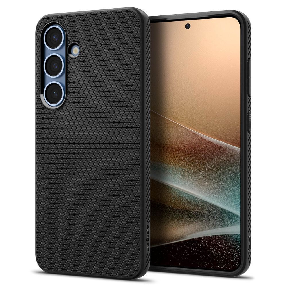 Чехол Spigen LIQUID AIR GALAXY S25 - MATTE BLACK