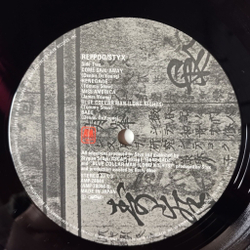 Винтажная виниловая пластинка LP Styx Reppoo (Japan 1981) (Obi)