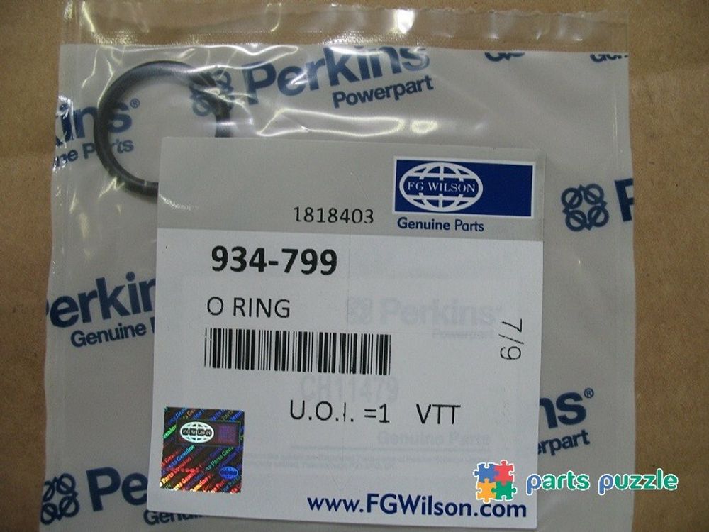 Кольцо уплотнительное / SEAL - O RING АРТ: 934-799 Кольцо уплотнительное / SEAL - O RING АРТ: 934-799