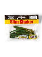 Виброхвосты съедобные искусственные LJ Pro Series SLIM SHAKER 4in (10.00)/S63 6 шт. в упак.