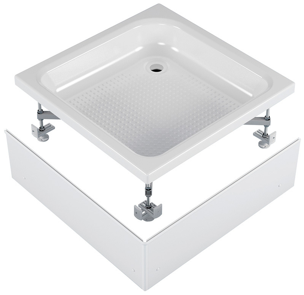 Поддон для душа SQUARE 90*90*30 высокий MELODIA SQ909030