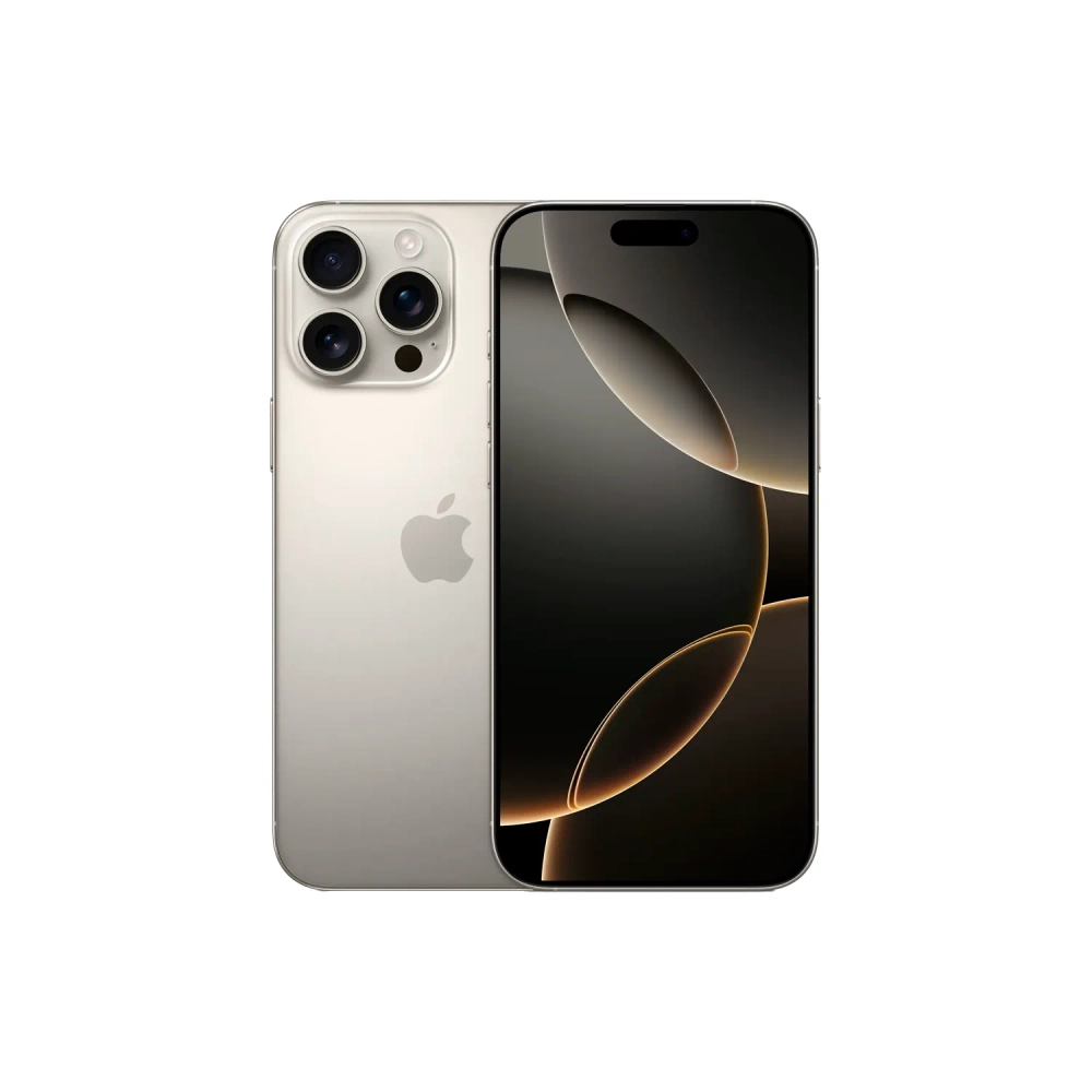 Смартфон Apple iPhone 16 Pro Max 1TB, Nano-SIM + eSIM, Natural Titanium (Натуральный титановый)