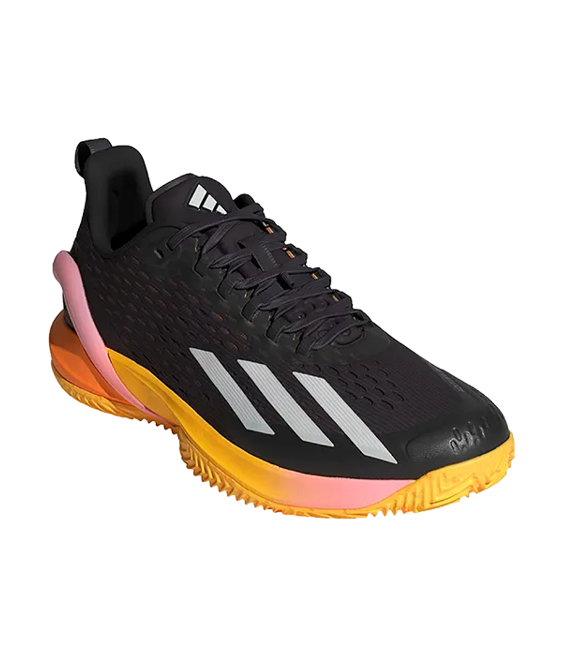 Adidas Adizero Cybersonic M Черные-Оранжевые кроссовки