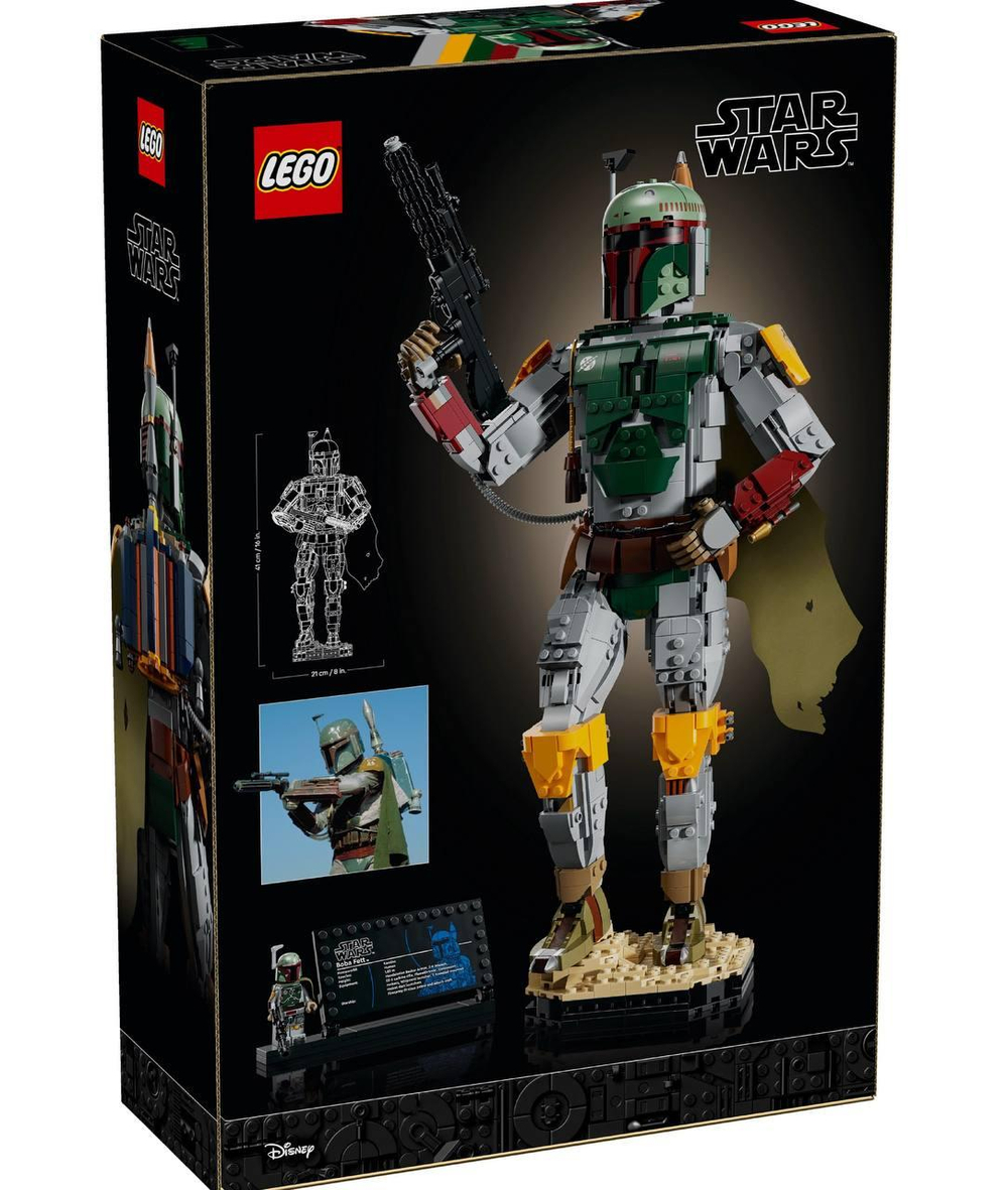 Конструктор Лего Стар Варс Боба Фетт 75455 | LEGO Star Wars Boba Fett | фигурка Боба Фетта | 1 544 детали | 18+