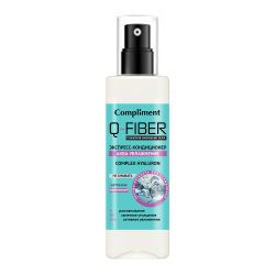 Compliment Q-FIBER ЭКСПРЕСС-КОНДИЦИОНЕРАКВА-УВЛАЖНЕНИЕ  HYALURON COMPLEX