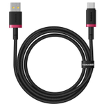 Usb Кабель-зарядка TYPE-C Baseus Dura Series 60W 1м (P10377802U01-01) черно-красный