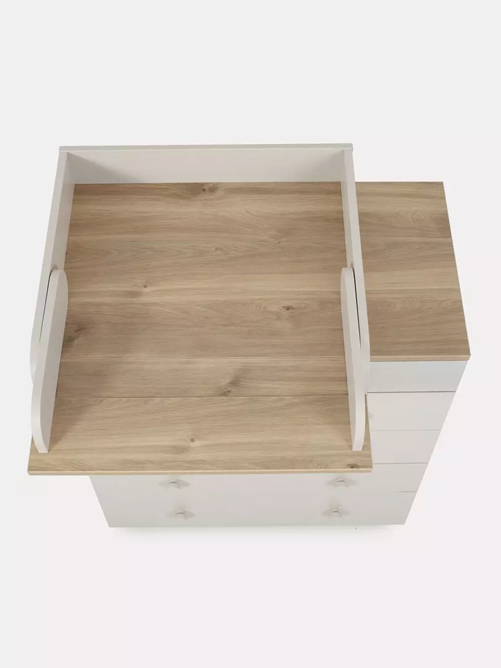 Комод RANT "LEVI" 80 см 5 ящиков с органайзером (арт.128) Crystal Beige