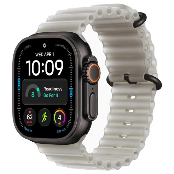 Умные часы Apple Watch Ultra 4 49 мм Black Titanium Ocean Band Серый Translucent Gray