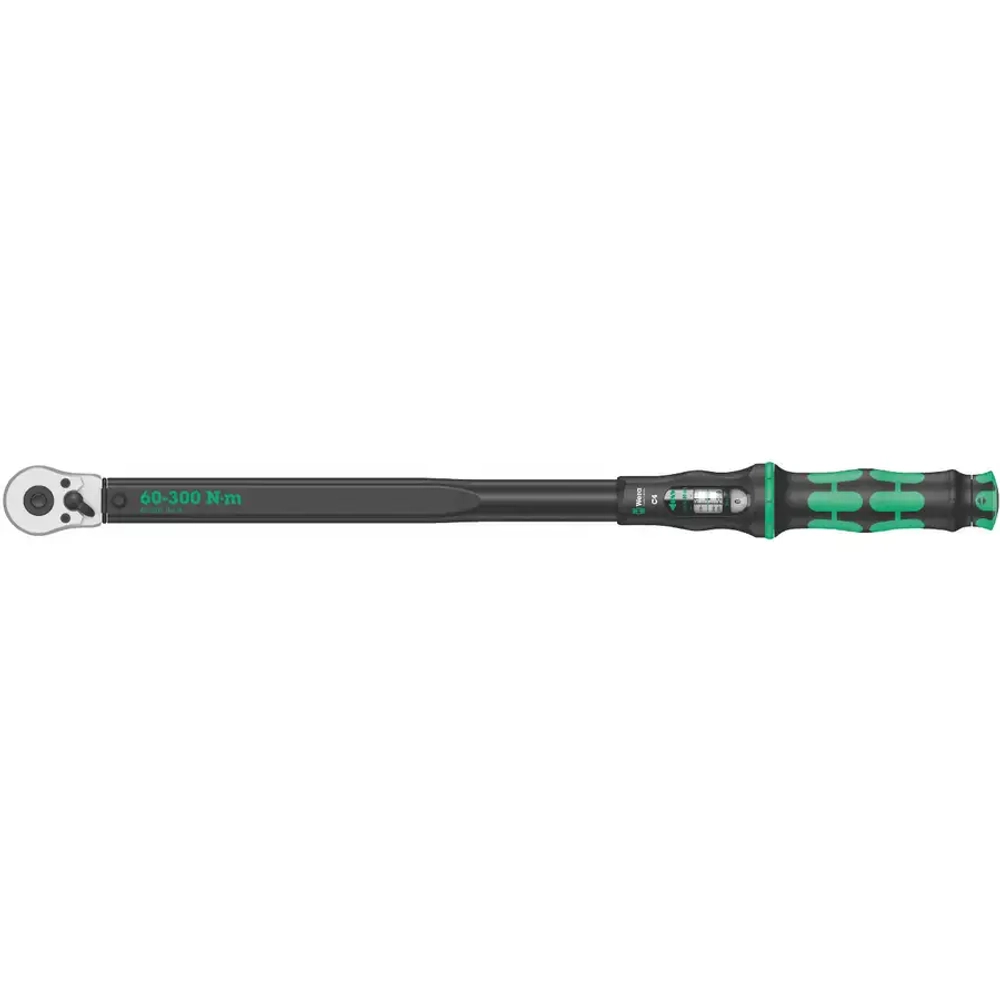 Динамометрический ключ с трещоткой 1/2″ WERA 05075623001