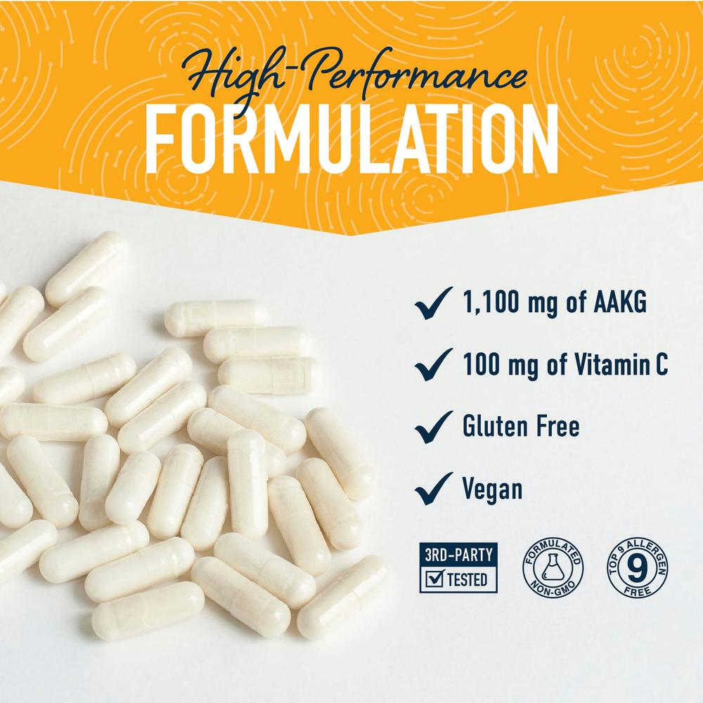 SMNutrition, AKG с витамином C, 180 капсул