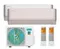 Мульти сплит-система Hisense 2 x AMS-09UW4RYCHD00(C,S) / AMW2-14U4RGC