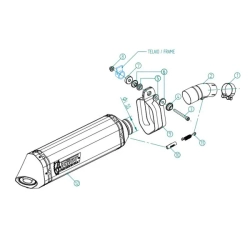 A.017.LRT MIVV SPEED EDGE TITANIUM APPROVED SLIP-ON SILENCER (TUAREG 660)