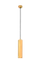Светильник подвесной светодиодный Rilon 1128G-M GOLD, 10 Вт, золотой