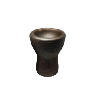 GrynBowls Turka Mummy Brązowa gliniana miska do fajki wodnej (brązowa)