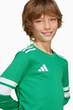Футболка с длинными рукавами adidas Squadra 25 Детская - зеленый