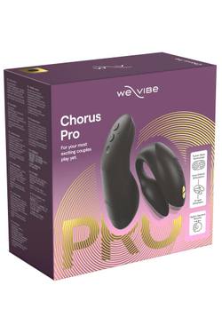 We-Vibe Chorus Pro - Вибратор для пар, черный