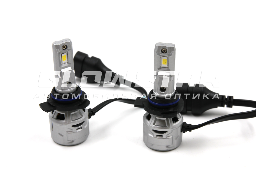 Светодиодные лампы HIR2 (9012) Sariti S3 с вентилятором, 12V, 32W, 5500K (комплект, 2шт)