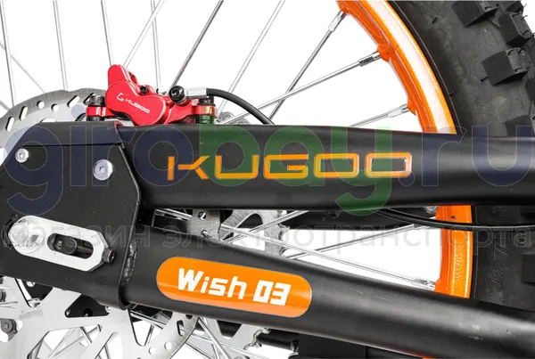 Электропитбайк KUGOO WISH 03 2000W (60V/27Ah) фото №21