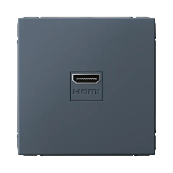 Розетка HDMI Systeme Electric ArtGallery Грифель GAL000780