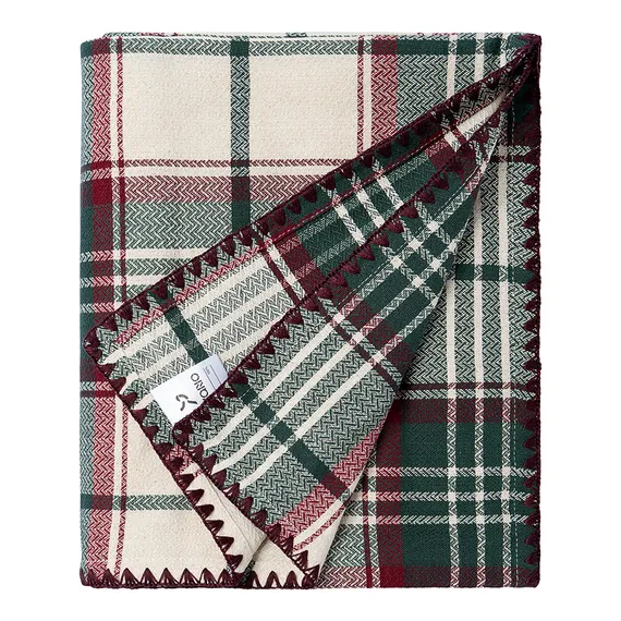 Скатерть Шотландская клетка из коллекции new year essential, 150x250см