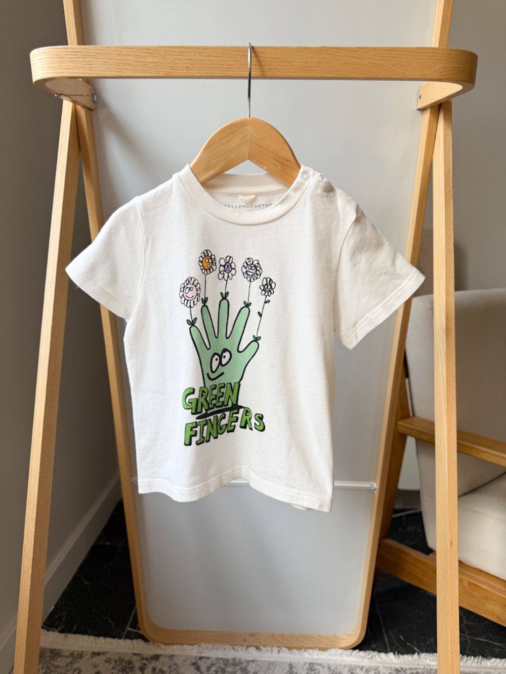 Хлопковая футболка Stella McCartney, 86