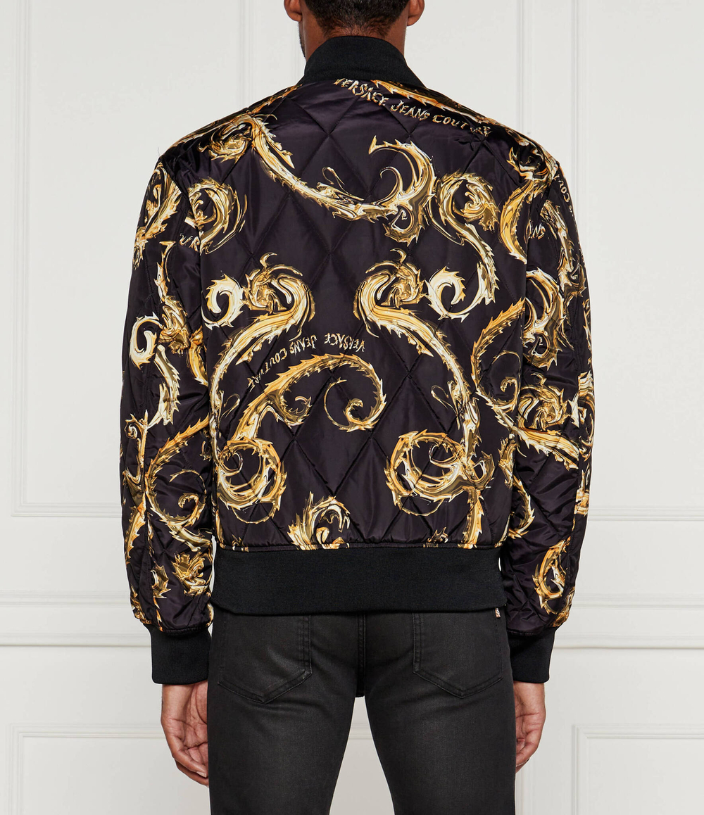 Двухсторонняя куртка бомбер Versace Jeans Couture - черный(77GASD07CQD54)