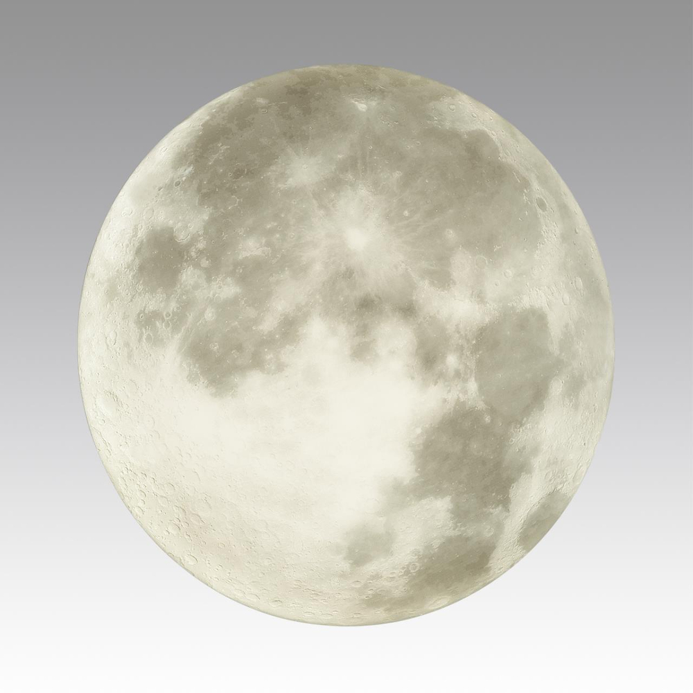 3084/CLN PALE SN 117 Светильник пластик/белый/серый LED 36Вт 4000К D330 IP43 MOON