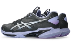 Мужские кроссовки теннисные Asics Solution Speed FF 4 Night Energy - graphite grey/pure silver