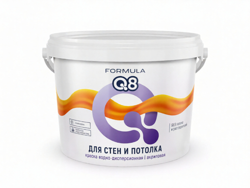 (FORMULA Q8) ВД- АК для стен и потолков 1,4 кг