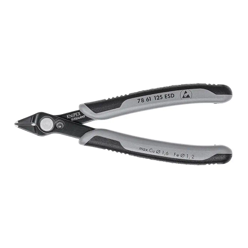 Electronic Super Knips® ESD чернёные 125 мм Knipex 78 61 125 ESD