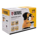 Машина шлифовальная эксцентриковая OS-125, 450 Вт, 6000-12000 об/мин Denzel, 27601