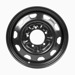 Диск штампованный R16 6.5J 5x139.7/108.6 ET40 ГАЗ, УАЗ GANZ Black GRN16089