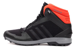 Adidas Climaheat Fastshell Mid Slip Resistant High top Outdoor Shoes Men"s Gray