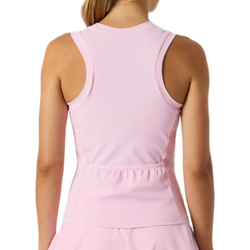 Женский теннисный топ Bj_rn Borg Ace Pocket Ribbed — pink lady