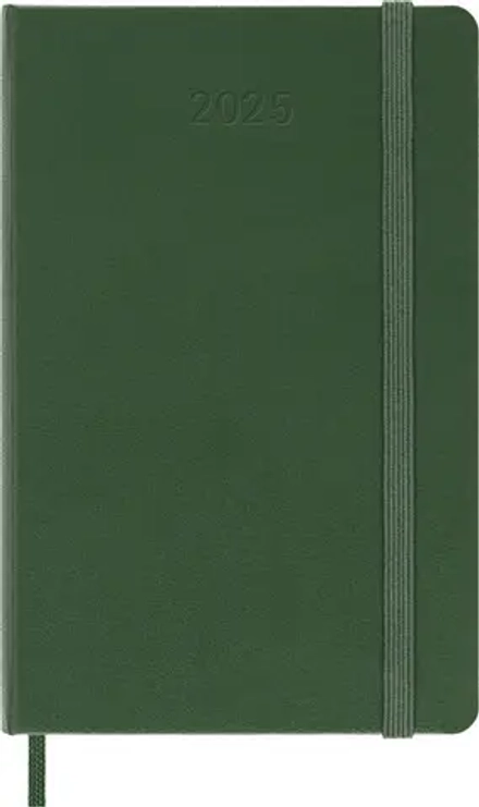Ежедневник Moleskine Classic (DHK1512DC2) 9х14см твердая обложка зеленый