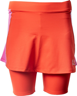 Теннисная юбка EA7 Woman Jersey Skirt - Оранжевый