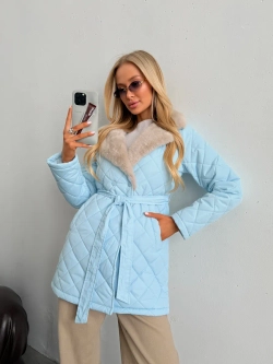 Пальто куртка стеганая