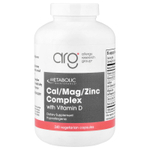 Metabolic Maintenance, комплекс с кальцием, магнием и цинком с витамином D, 240 вегетарианских капсул
