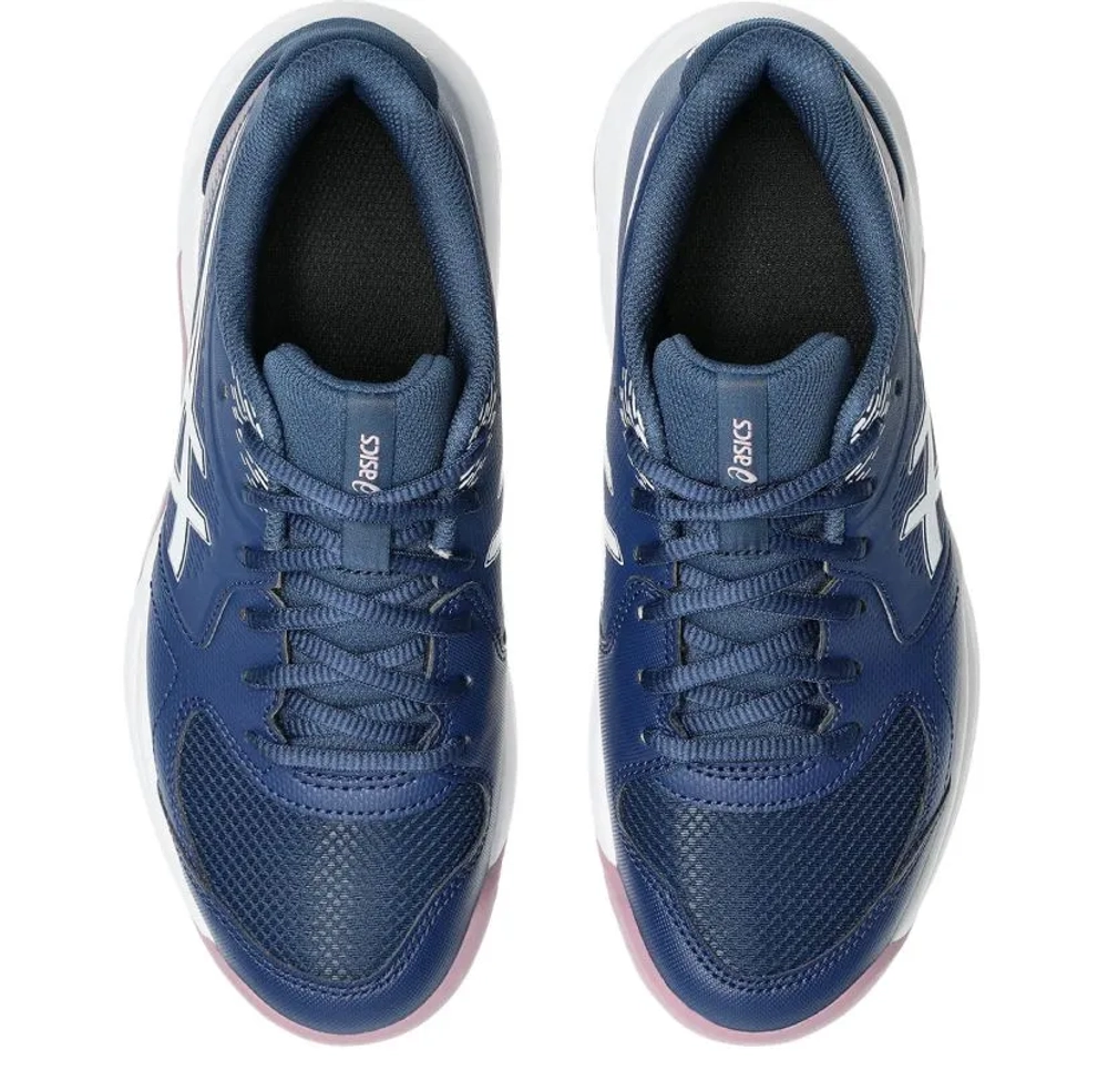 Женские теннисные кроссовки Asics Gel-Dedicate 9 Clay - independence blue/white