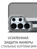 Дизайнерский чехол для SAMSUNG GALAXY S26 ULTRA с камерой-подставкой и MagSafe