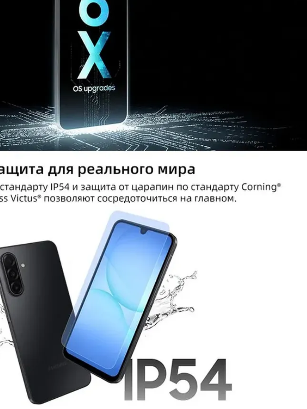 Смартфон Samsung Galaxy A17 5G 4/128 ГБ, Dual nano SIM, синий