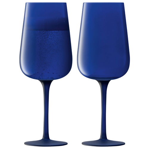 Набор бокалов Arc Contrast, 280 мл, синий, 2 шт., LSA International