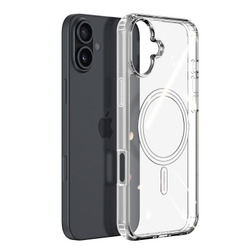 Усиленный прозрачный чехол с поддержкой MagSafe от Dux Ducis для iPhone 16, серия Clin Mag Series Case