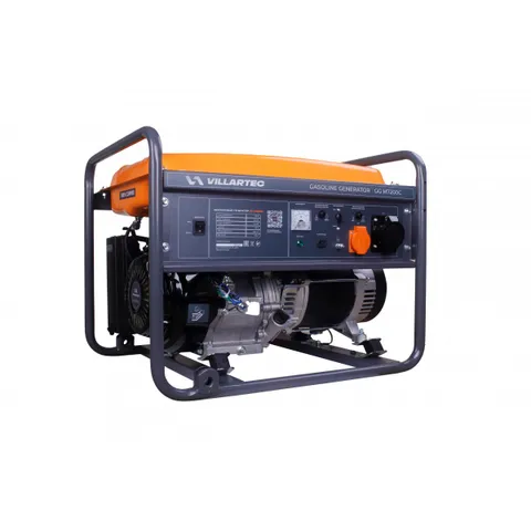 Генератор бензиновый 5,8 кВт (макс. 6,3 кВт), 25 л VILLARTEC GG M7200C, 2102070000