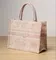 Сумка Dior Book Tote, модель большого формата, розовый