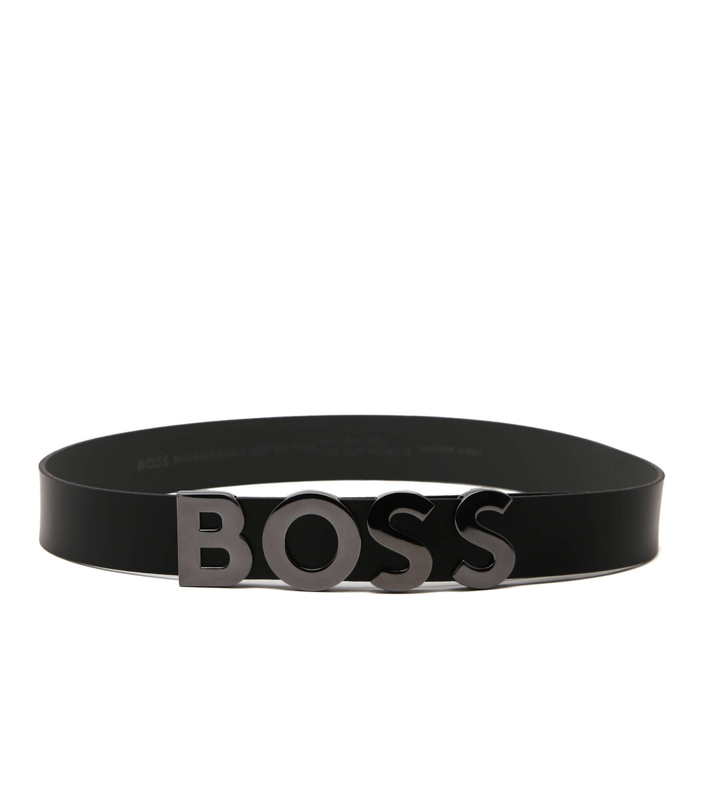 кожаный ремень BOSS BLACK - черный(50471128)