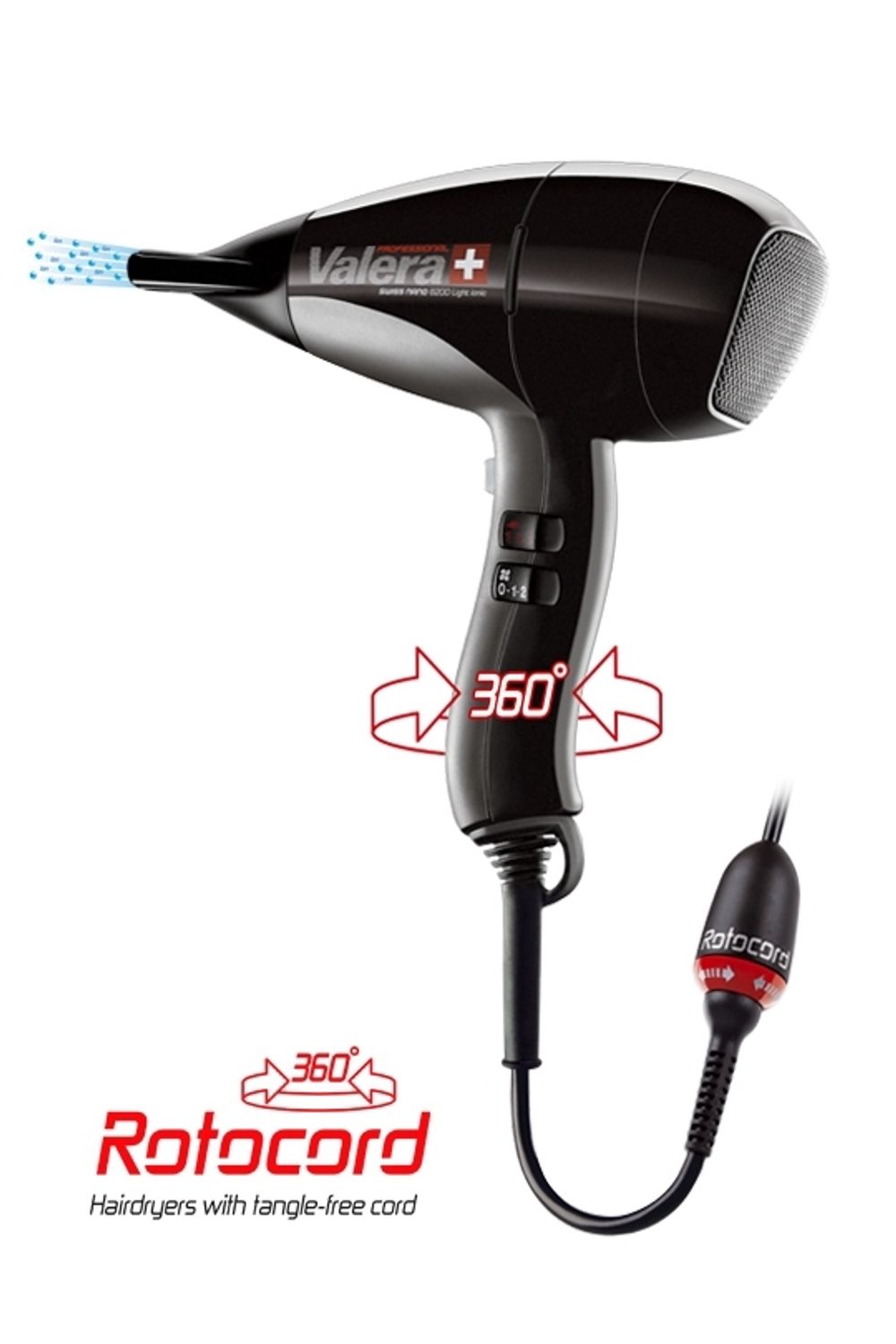 Профессиональный фен Valera Swiss Nano 6200 Rotocord (SN 6200Y RC) - 2
