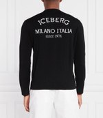 Хлопковый свитер Iceberg - черный(235 I1P A004 9002)