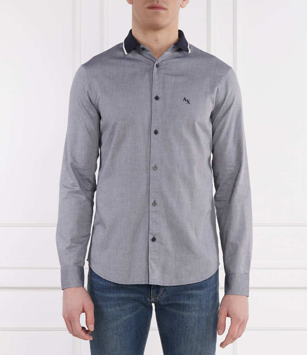 Рубашка Armani Exchange - графитовый(3DZC12 Z8ANZ)